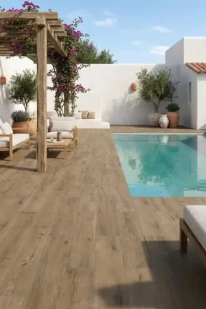 Carrelage bois extérieur Cannelle – AMAZONIA Canela – 20×120 – R11 Jusqu'à Épuisement Des Stocks